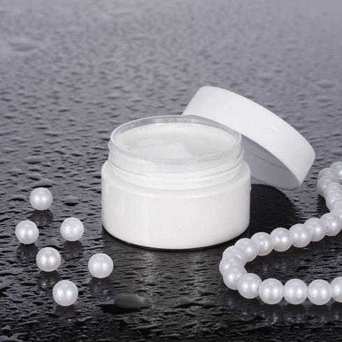 SATINIOR 6 Pack 3 oz Plastic Jars Containers with Lids Wide-mouth Refillable Leakproof Reusable Round Empty Jars for Travel Cosmetic Dry Food Spic...